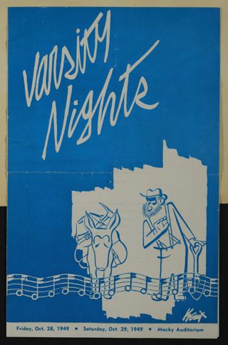 Varsity Nights Program, October 28-29, 1949
