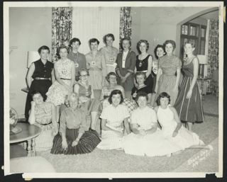 Beta Gamma Chapter at State Day Photograph, May 1955