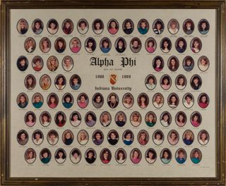 Beta Tau Chapter Composite Photograph, 1988-1989