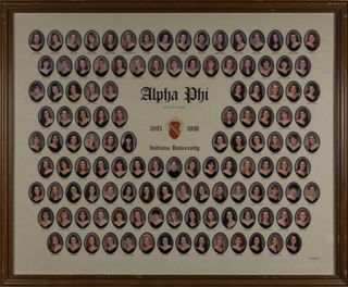 Beta Tau Chapter Composite Photograph, 1995-1996