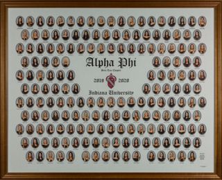 Beta Tau Chapter Composite Photograph, 2019-2020