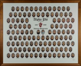 Beta Tau Chapter Composite Photograph, 2007-2008