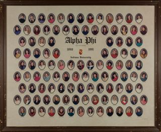 Beta Tau Chapter Composite Photograph, 1990-1991
