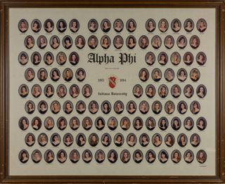 Beta Tau Chapter Composite Photograph, 1993-1994