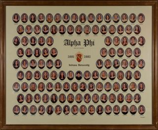 Beta Tau Chapter Composite Photograph, 2001-2002