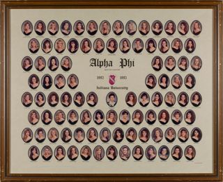 Beta Tau Chapter Composite Photograph, 1992-1993