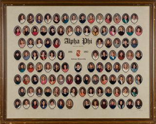 Beta Tau Chapter Composite Photograph, 1991-1992