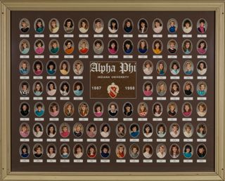Beta Tau Chapter Composite Photograph, 1987-1988