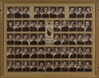 Beta Tau Chapter Composite Photograph, 1956