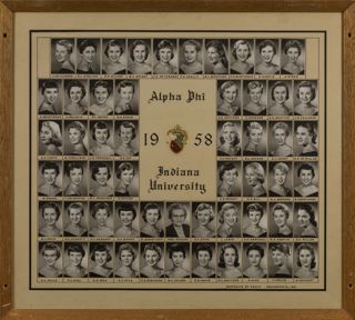 Beta Tau Chapter Composite Photograph, 1958