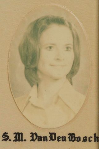 Beta Tau Chapter Composite Detail, S.M. VanDen Bosch, 1972