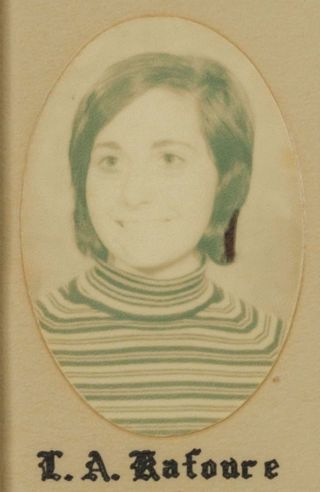 Beta Tau Chapter Composite Detail, L.A. Kafoure, 1972