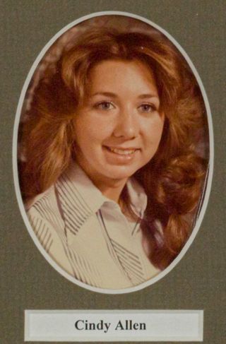 Beta Tau Chapter Composite Detail, Cindy Allen, 1978-1979