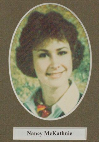 Beta Tau Chapter Composite Detail, Nancy McKathnie, 1978-1979