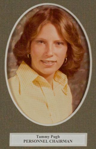 Beta Tau Chapter Composite Detail, Tammy Pugh, 1978-1979