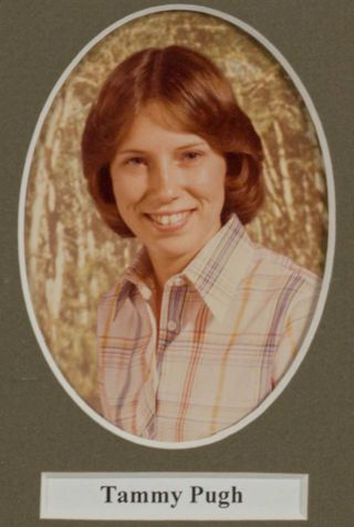 Beta Tau Chapter Composite Detail, Tammy Pugh, 1977-1978