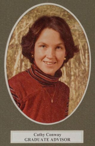 Beta Tau Chapter Composite Detail, Cathy Conway, 1977-1978