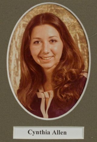Beta Tau Chapter Composite Detail, Cynthia Allen, 1977-1978