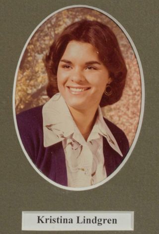 Beta Tau Chapter Composite Detail, Kristina Lindgren, 1977-1978