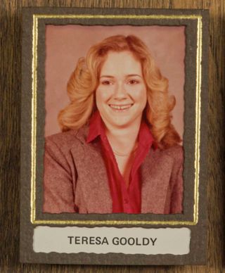 Beta Tau Chapter Composite Detail, Teresa Gooldy, 1980-1981