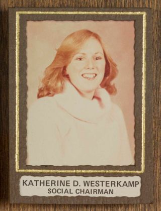 Beta Tau Chapter Composite Detail, Katherine D. Westerkamp, 1980-1981