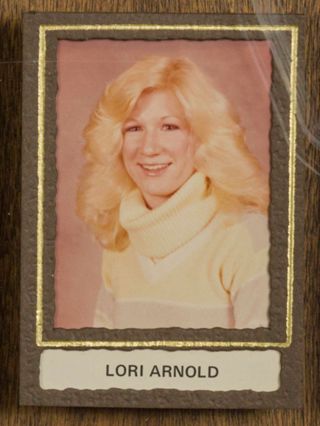 Beta Tau Chapter Composite Detail, Lori Arnold, 1980-1981