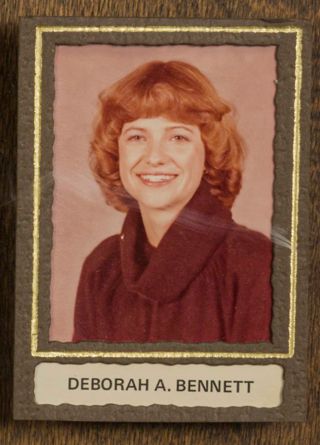 Beta Tau Chapter Composite Detail, Deborah A. Bennett, 1980-1981