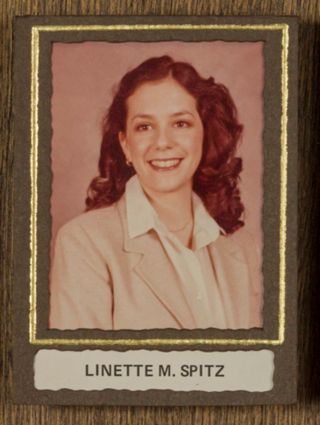 Beta Tau Chapter Composite Detail, Linette M. Spitz, 1980-1981