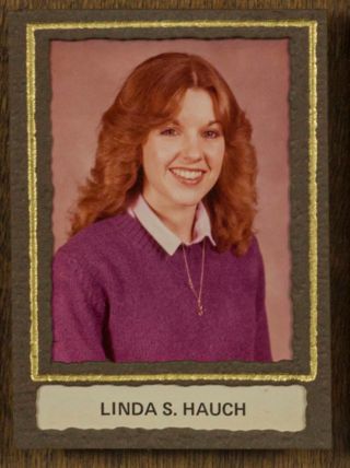 Beta Tau Chapter Composite Detail, Linda S. Hauch, 1980-1981