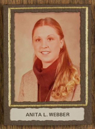 Beta Tau Chapter Composite Detail, Anita L. Webber, 1980-1981