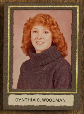 Beta Tau Chapter Composite Detail, Cynthia C. Woodman, 1980-1981
