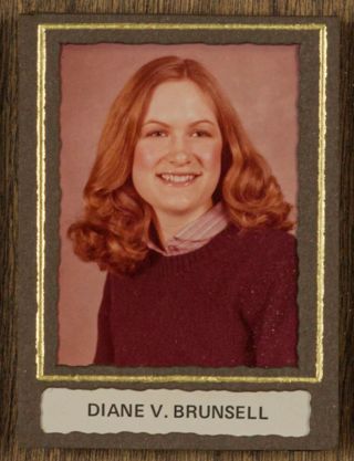 Beta Tau Chapter Composite Detail, Diane V. Brunsell, 1980-1981