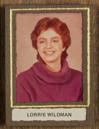 Beta Tau Chapter Composite Detail, Lorrie Wildman, 1980-1981