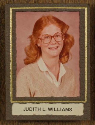 Beta Tau Chapter Composite Detail, Judith L. Williams, 1980-1981