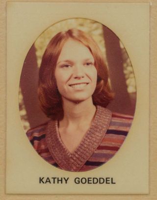 Beta Tau Chapter Composite Detail, Kathy Goeddel, 1974-1975