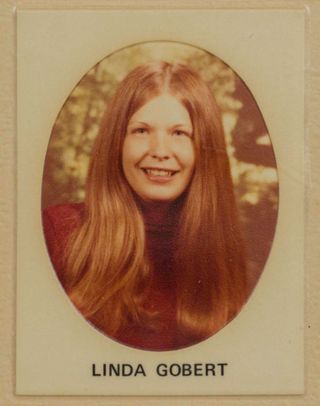 Beta Tau Chapter Composite Detail, Linda Gobert, 1974-1975