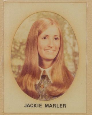 Beta Tau Chapter Composite Detail, Jackie Marler, 1974-1975