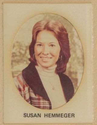 Beta Tau Chapter Composite Detail, Susan Hemmeger, 1974-1975