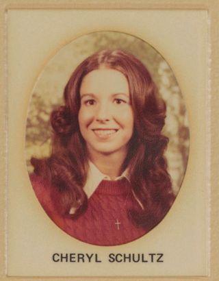 Beta Tau Chapter Composite Detail, Cheryl Schultz, 1974-1975