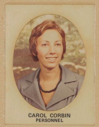 Beta Tau Chapter Composite Detail, Carol Corbin, 1974-1975