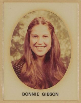 Beta Tau Chapter Composite Detail, Bonnie Gibson, 1974-1975