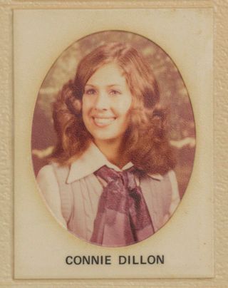 Beta Tau Chapter Composite Detail, Connie Dillon, 1974-1975