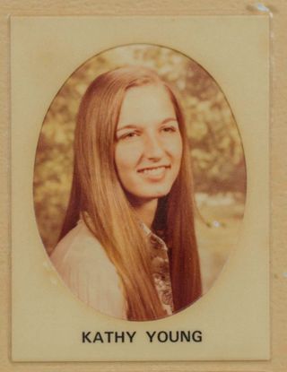 Beta Tau Chapter Composite Detail, Kathy Young, 1974-1975