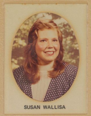 Beta Tau Chapter Composite Detail, Susan Wallisa, 1974-1975