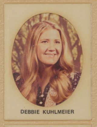 Beta Tau Chapter Composite Detail, Debbie Kuhlmeier, 1974-1975