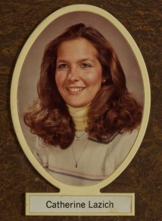 Beta Tau Chapter Composite Detail, Catherine Lazich, 1983-1984