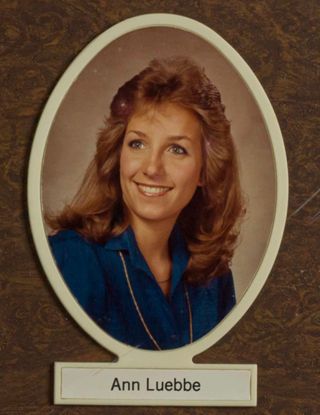 Beta Tau Chapter Composite Detail, Ann Luebbe, 1983-1984