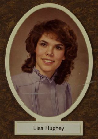 Beta Tau Chapter Composite Detail, Lisa Hughey, 1983-1984