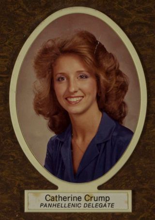 Beta Tau Chapter Composite Detail, Catherine Crump, 1983-1984