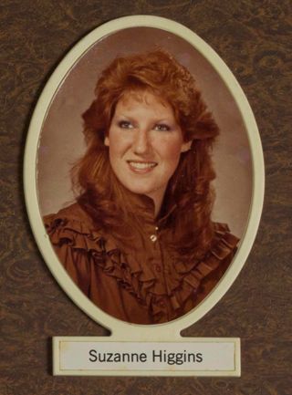 Beta Tau Chapter Composite Detail, Suzanne Higgins, 1983-1984